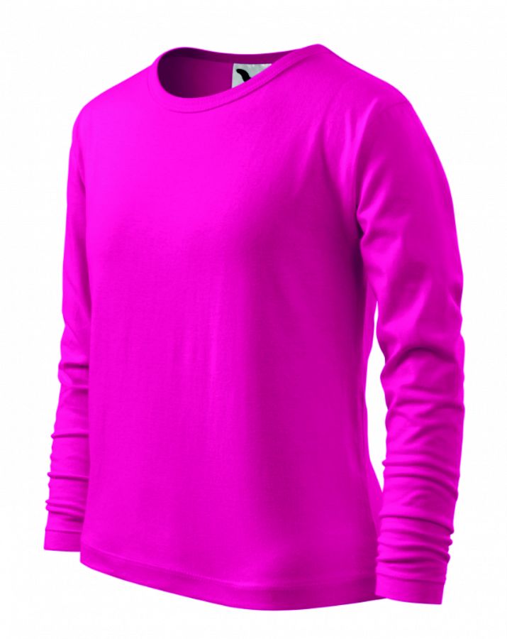 Dětské tričko dlouhý rukáv FIT-T LS 121 malinová vel. 158 - Obrázek Dětské tričko dlouhý rukáv FIT-T LS 121 malinová vel. 158 - Obrázek